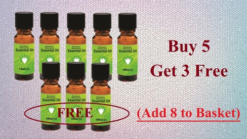 10ml essential oil buy 5 - 10ml, get
