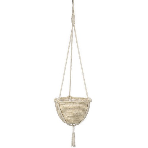 Hanging seagrass plant basket - hanging,