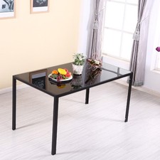 Modern Dining Table Black