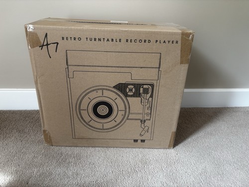 Retro turntable record - turntable, player