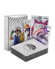 55PCS Pokemon Card Foil GOLD PACK 55 CARDS TCG GX Vmax GX Card Charizard Rare