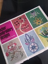 Vintage Anchor Needlework Embroidery Designs Transfers Bookket