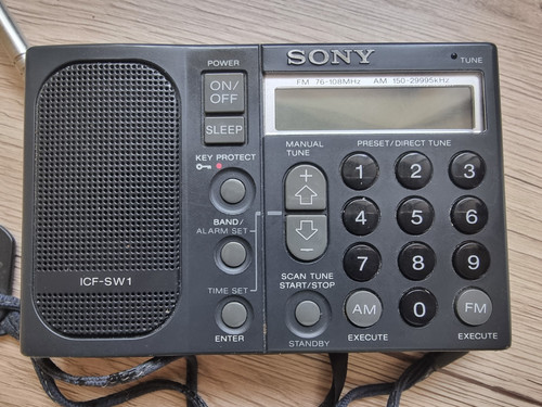 Sony icf sw1 stereo - stereo, mw