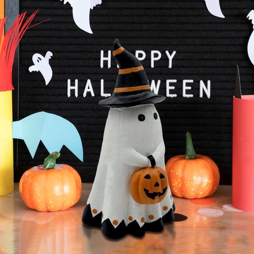 Halloween evil statue - statue, holding