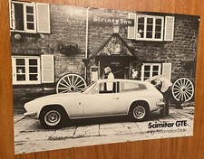 1974 Reliant Scimitar GTE SE5a leaflet Manual Part Brochure Robin V6