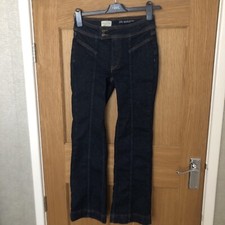 anthropologie pilcro jeans High Waist Straight Leg Size 25 dark Blue