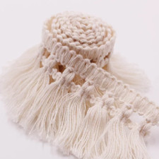 1 Yard Cotton Tassel Crochet