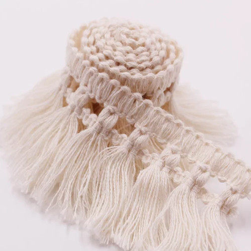 Yard cotton tassel crochet - cotton,