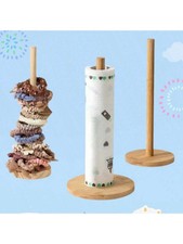 Wooden Roll Paper Towel Holder