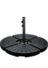 4PCs Cantilever Patio Parasol