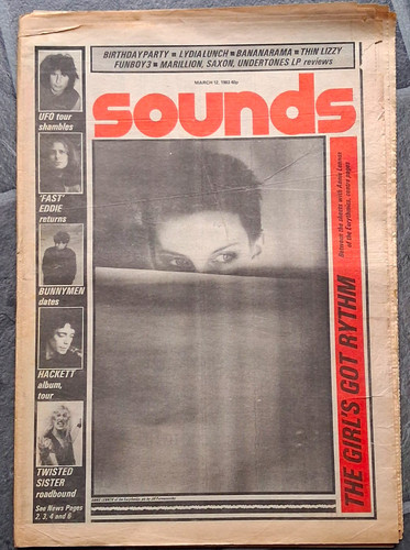 Sounds march 1983 eurythmics - march,