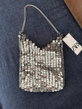 ZARA NEW WOMAN BEADED SHOULDER
