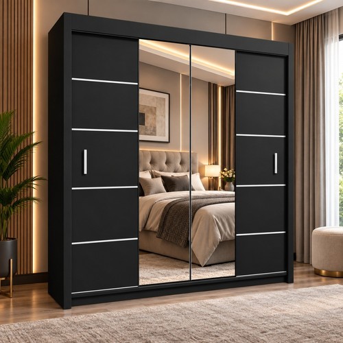 Oslo sliding door wardrobe - sliding,