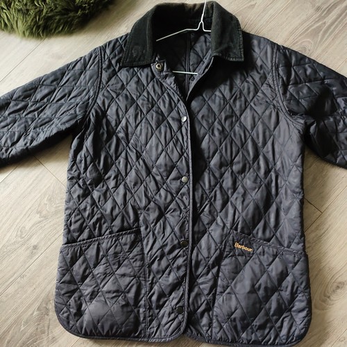 Barbour navy blue - navy, quilted