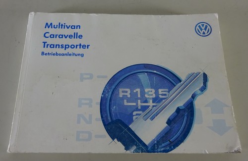 Operating instructions t4 - instructions, vw