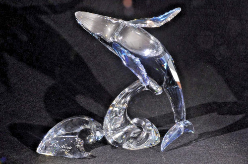 Swarovski crystal paikea - crystal, whale