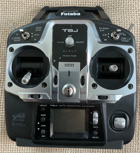 Futaba t6j transmitter 4ghz - futaba,