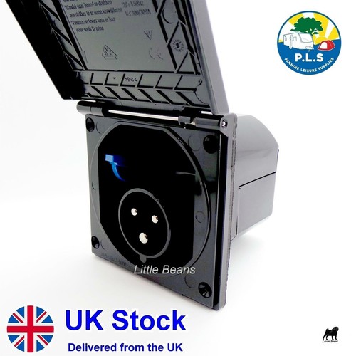 Powerpart black 230v - black, mains