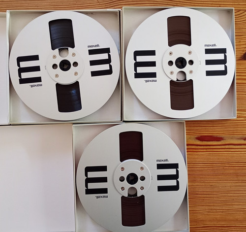 Baked ampex 406 tape - 3x,