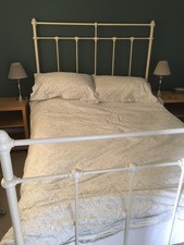 Laura Ashley white metal