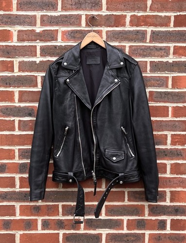 Allsaints mens manor - mens, leather