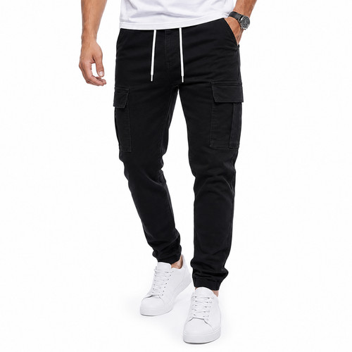 Men cargo trousers - cargo, combat