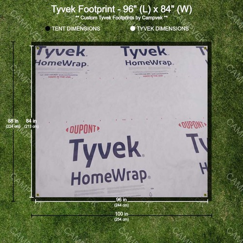 Tyvek footprint - tyvek,