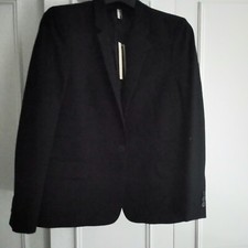 Topshop. Jacket. 14.Black