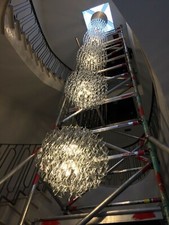 Large Chandelier Long Huge