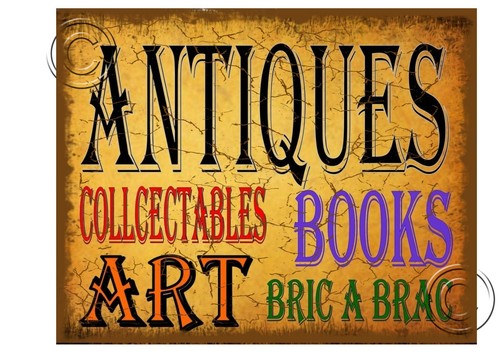 Antiques and flea - and, market
