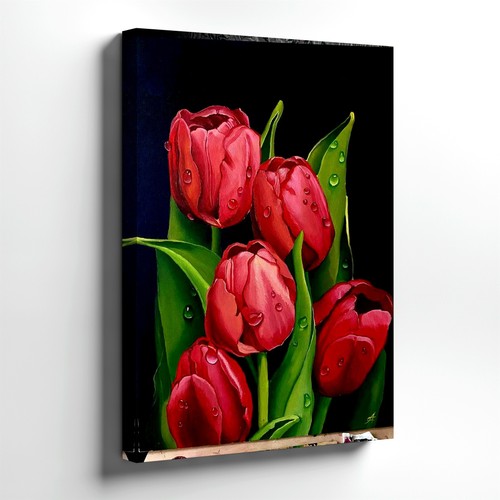 Wall art red - art,
