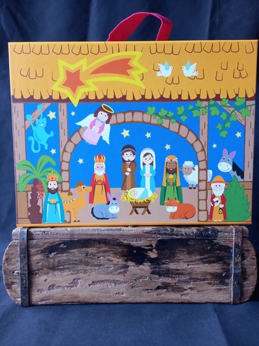 Childrens nativity story play - childrens,