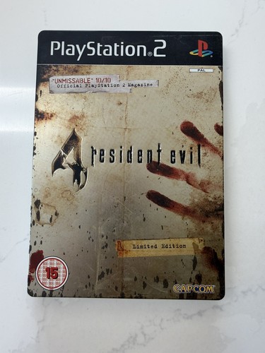 Ps2 resident evil limited - 4,