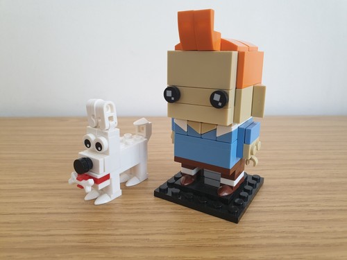 Tintin snowy 121 piece - tintin,