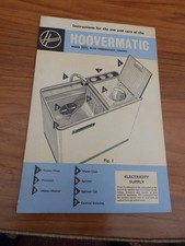 Hoovermatic washing machine