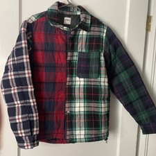 Zara Men's Multi Plaid Quilted