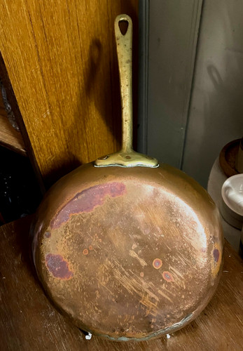 Antique french 21cm copper - french,