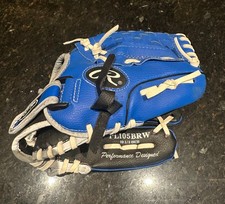 RAWLINGS BASEBALL GLOVE Players Series PL105BRW 10 1/2 inch Black/Blue