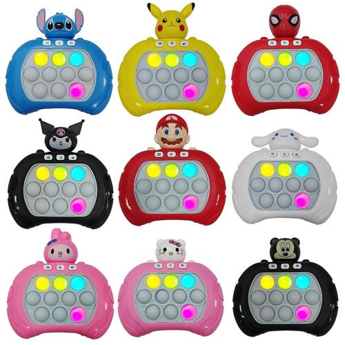 Quick push light pop fidget - push,