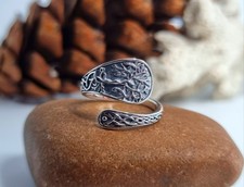 925 Sterling Silver Spoon Ring