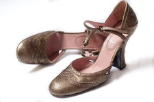 MIU MIU Womens Vintage Gold