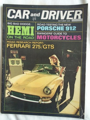 Car driver oct 1965 ferrari - &,