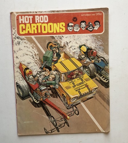 Hot rod cartoons petersen - rod, (petersen