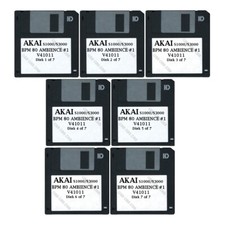 Akai S1000 / S3000 Set of