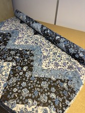 5 Metres Black & Blue Geo