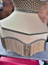 VINTAGE OCTAGONAL LAMPSHADE