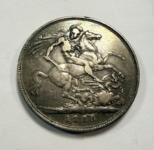 1889 Queen Victoria Silver