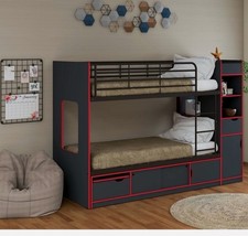 Platinum Black & Red Storage