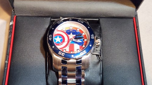 Invicta marvel captain america - marvel,