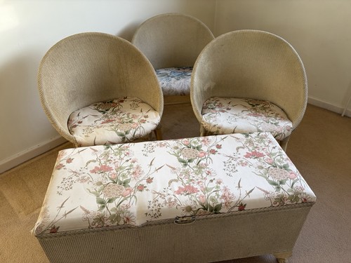 Lloyd loom vintage bedroom - lloyd,